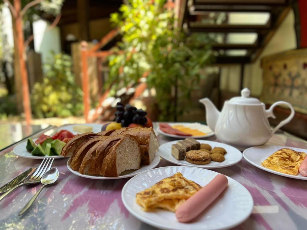 Green House Eco Hotel Samarkand Esterno foto