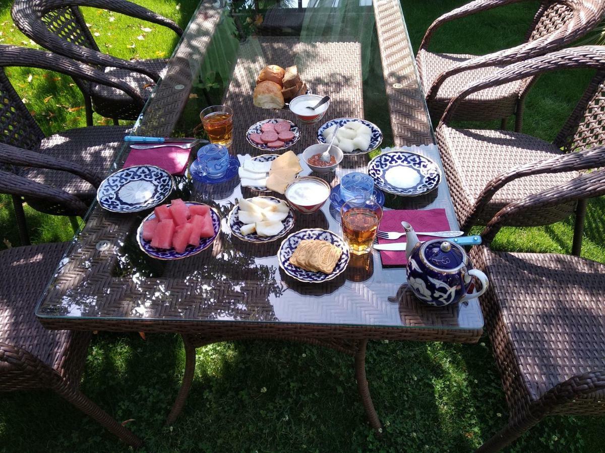 Green House Eco Hotel Samarkand Esterno foto